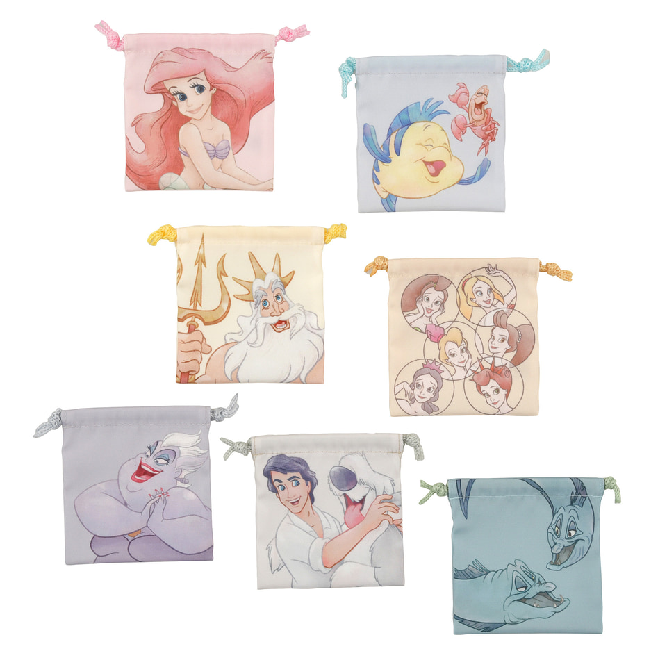 Disney - &lt;新品&gt;リトルマーメイド 35周年 折りたたみ傘 ディズニーストア Disney - <新品>リトルマーメイド 35周年 折りたたみ傘