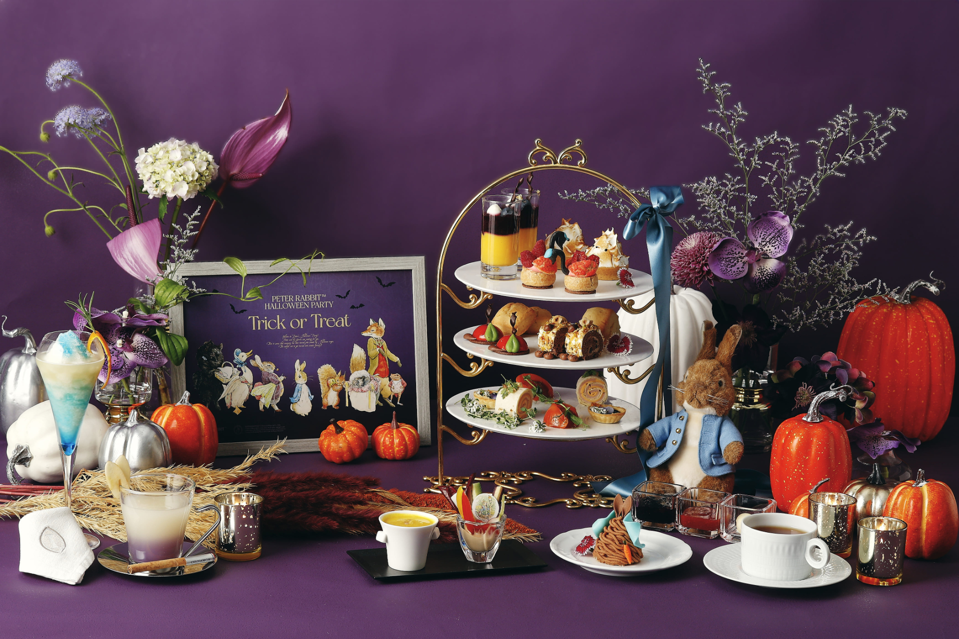 ホテル インターコンチネンタル 東京ベイで「ピーターラビット」のコラボアフタヌーンティー