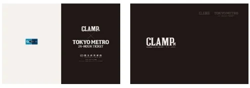 CLAMP展　限定特製カード　都営、東京メトロきっぷ等セット Amazon.co.jp: CLAMP展開催記念 ×東京メトロ オリジナル24時間券