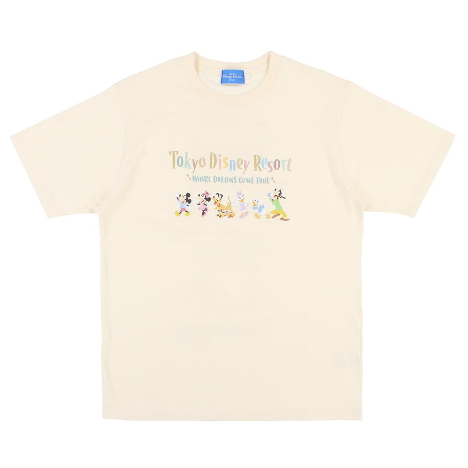 東京ディズニーリゾートのマップ＆アイコン柄アロハ・Tシャツ登場！ 夏