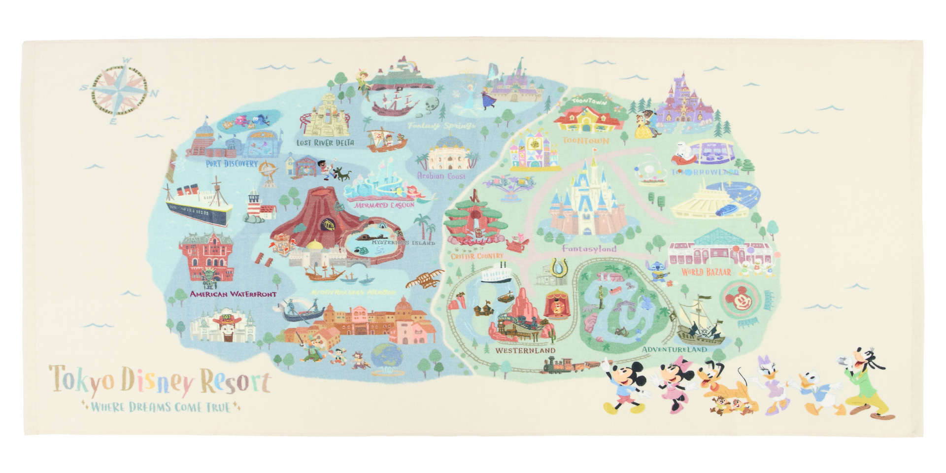 「ワイドバスタオル」（3600円）