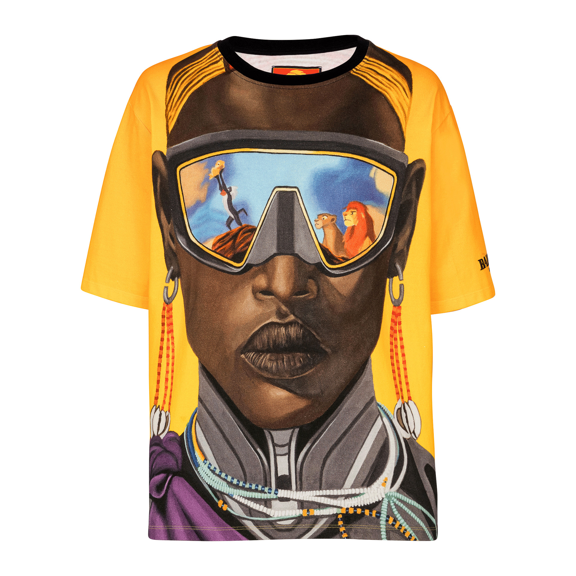 「Nika Mtwanaプリント ルーズフィットTシャツ」（12万4300円）