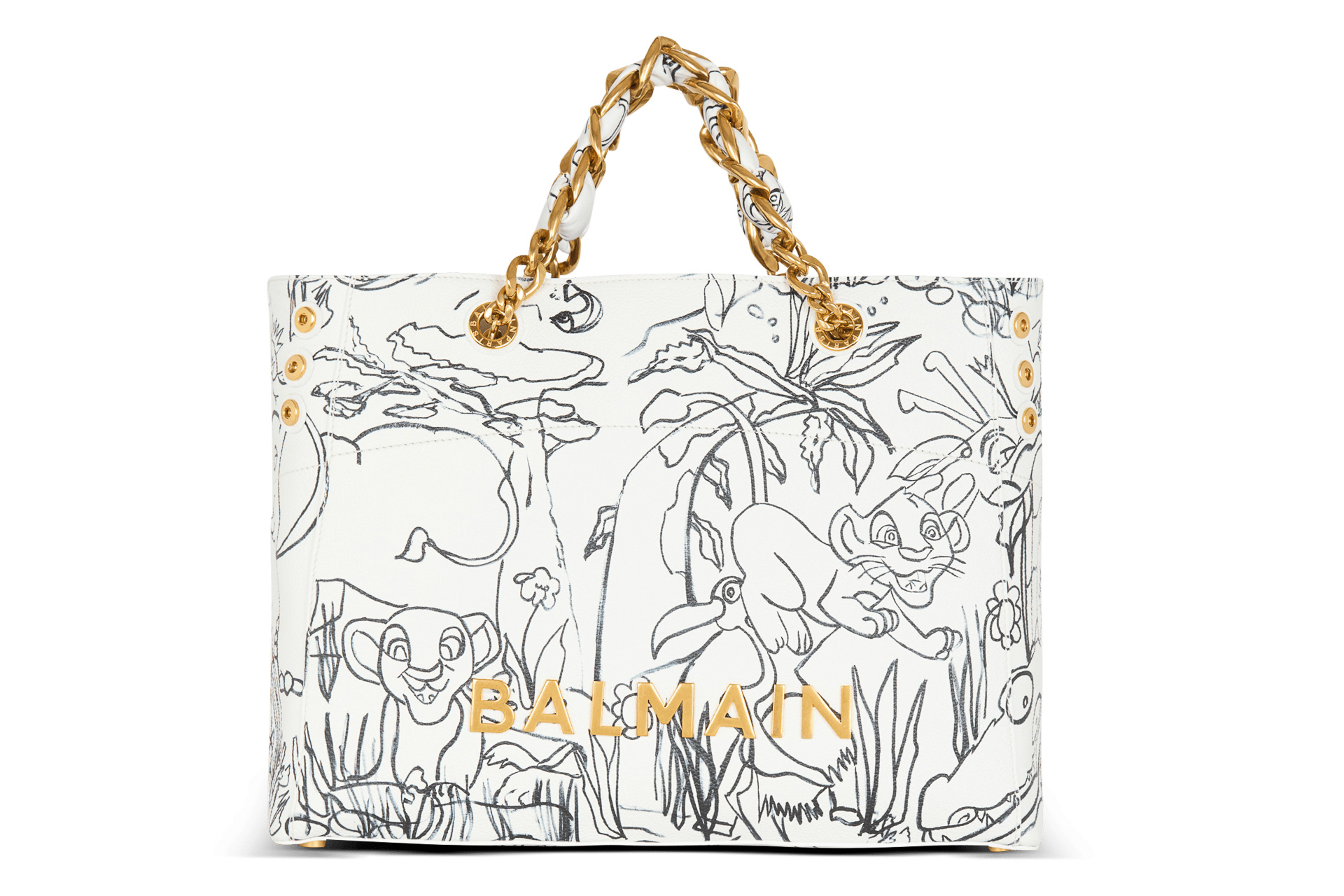 「1945 ソフト Enfant Précoceプリント トートバッグ」（43万3400円）