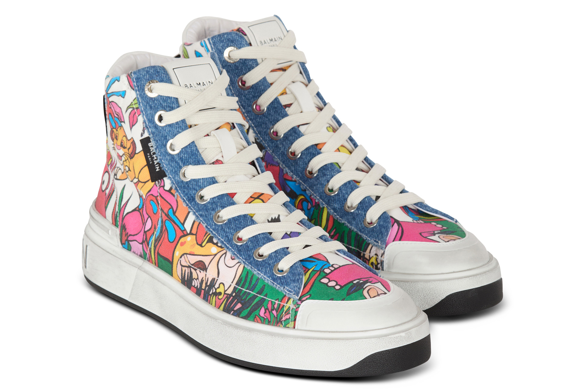 「B-Court Enfant Précoceプリント ハイカットスニーカー」（12万5400円）