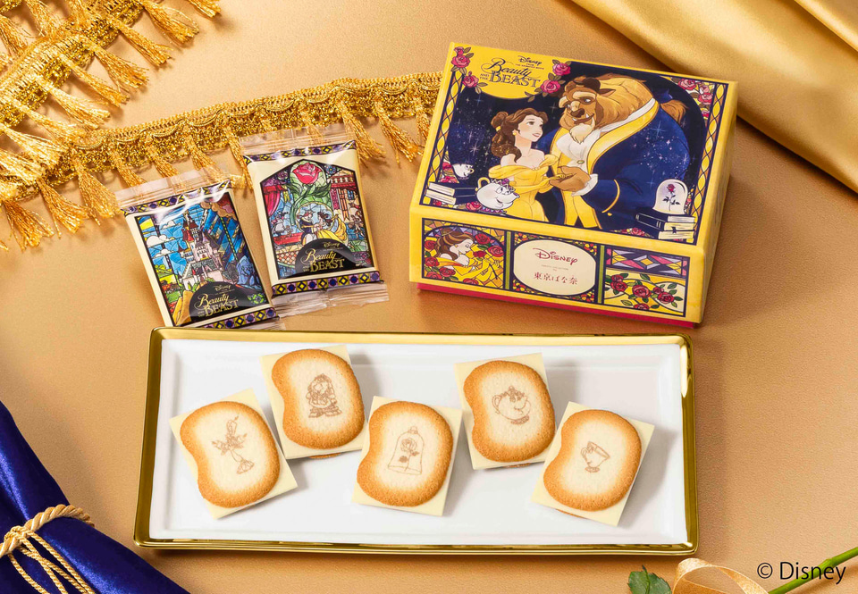 ディズニー×東京ばな奈、美女と野獣デザインの「ショコラサンド」発売