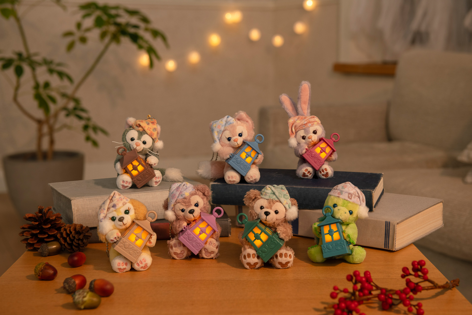 「ぬいぐるみチャーム」（各2300円）