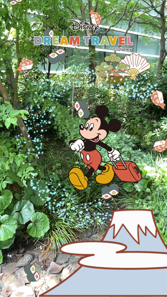 夏の旅行はミッキーマウスと一緒に！ AR撮影や限定グッズが手に入る