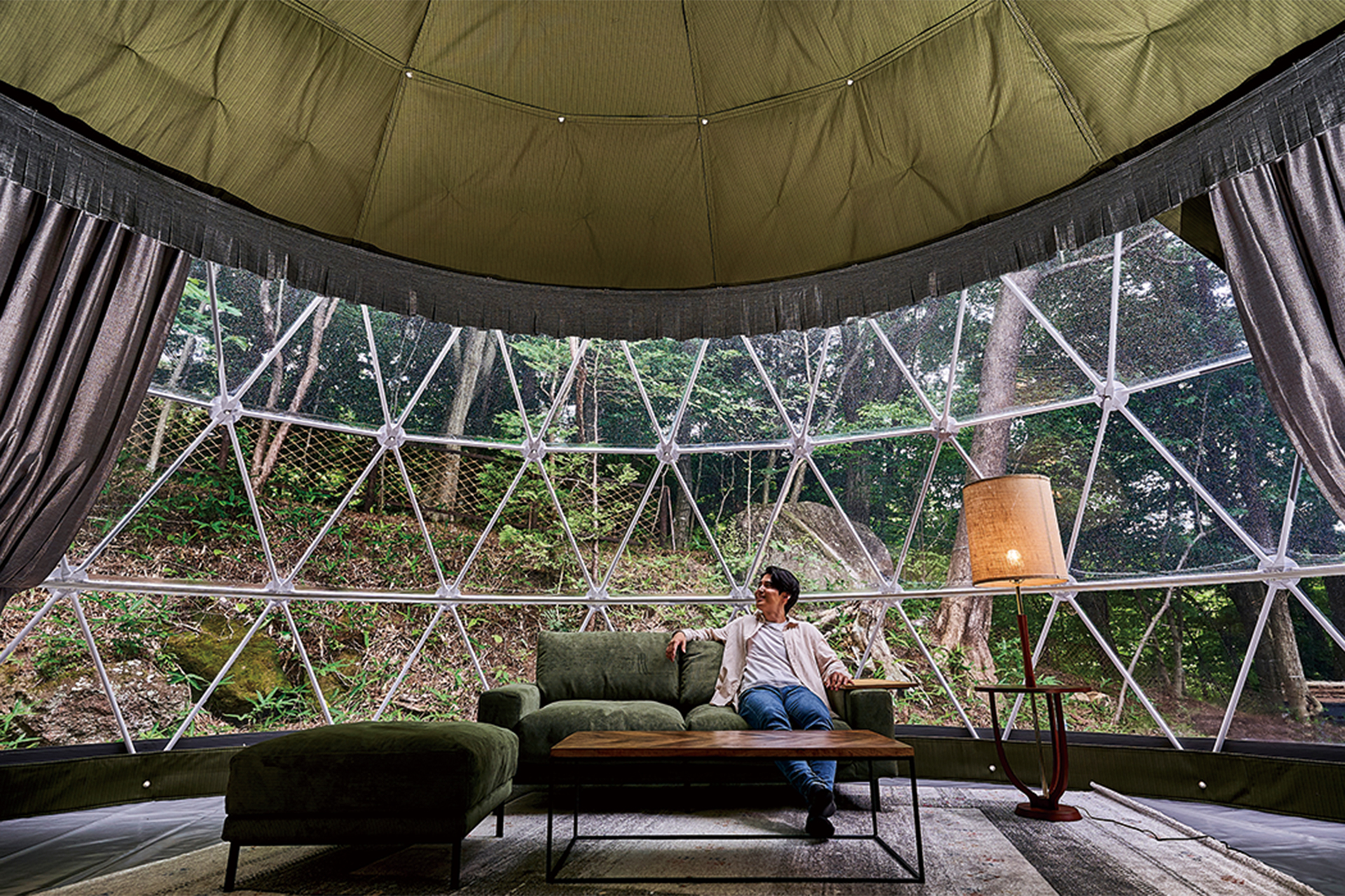 森の隠れ家がテーマの「グランハイドアウト那須高原」