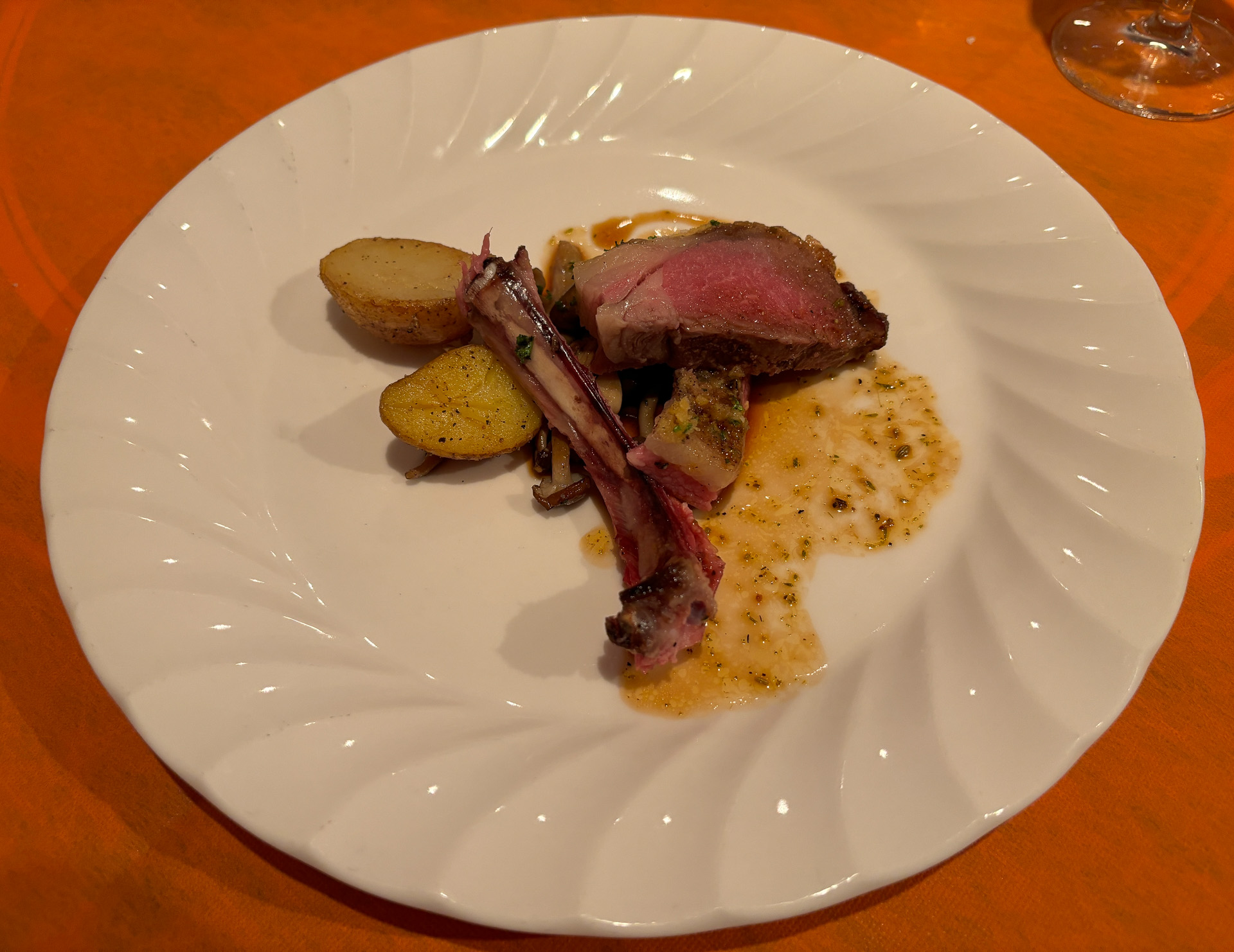 仔羊のロースト、マデイラソース