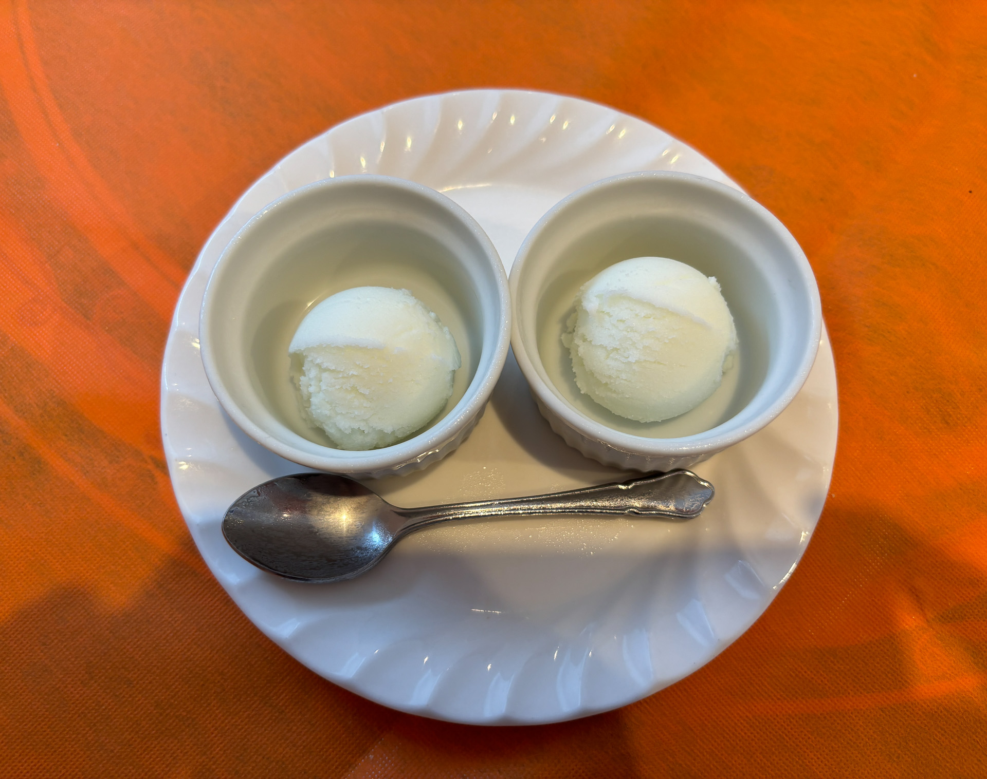 ローズマリーのアイスクリーム