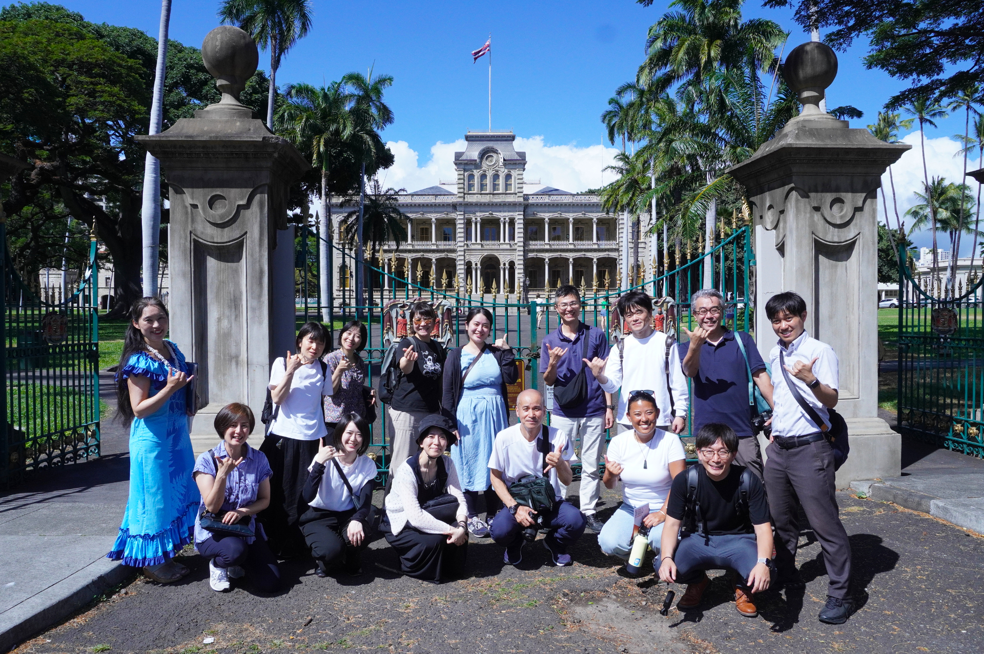 北海道、岩手、埼玉、長野、石川、兵庫、京都、大分から12校12名の教師が第1回視察ツアーに参加