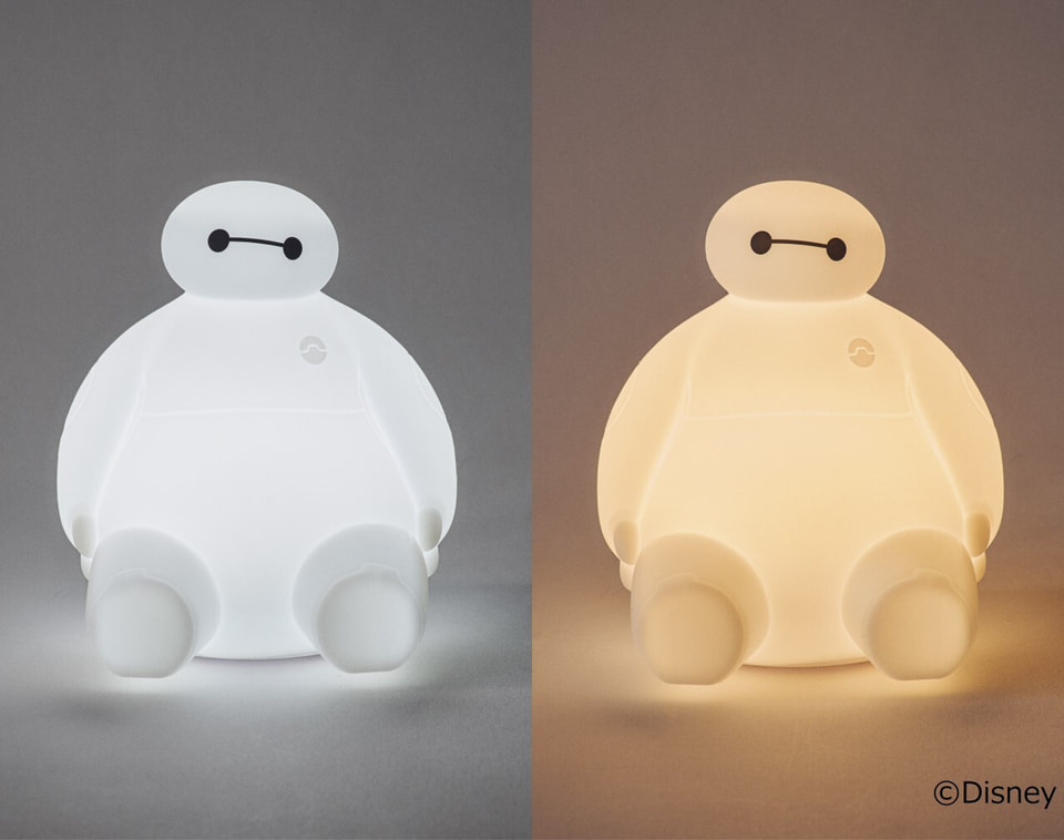 おうちに1体、ベイマックス！ あったかな光とぷにっとした触り心地で