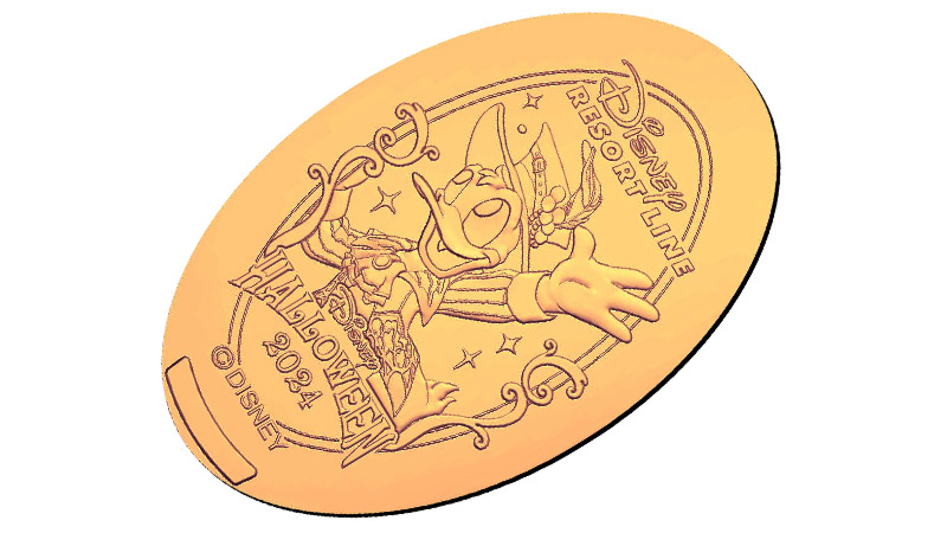 「スーベニアメダル（ドナルドダック）」