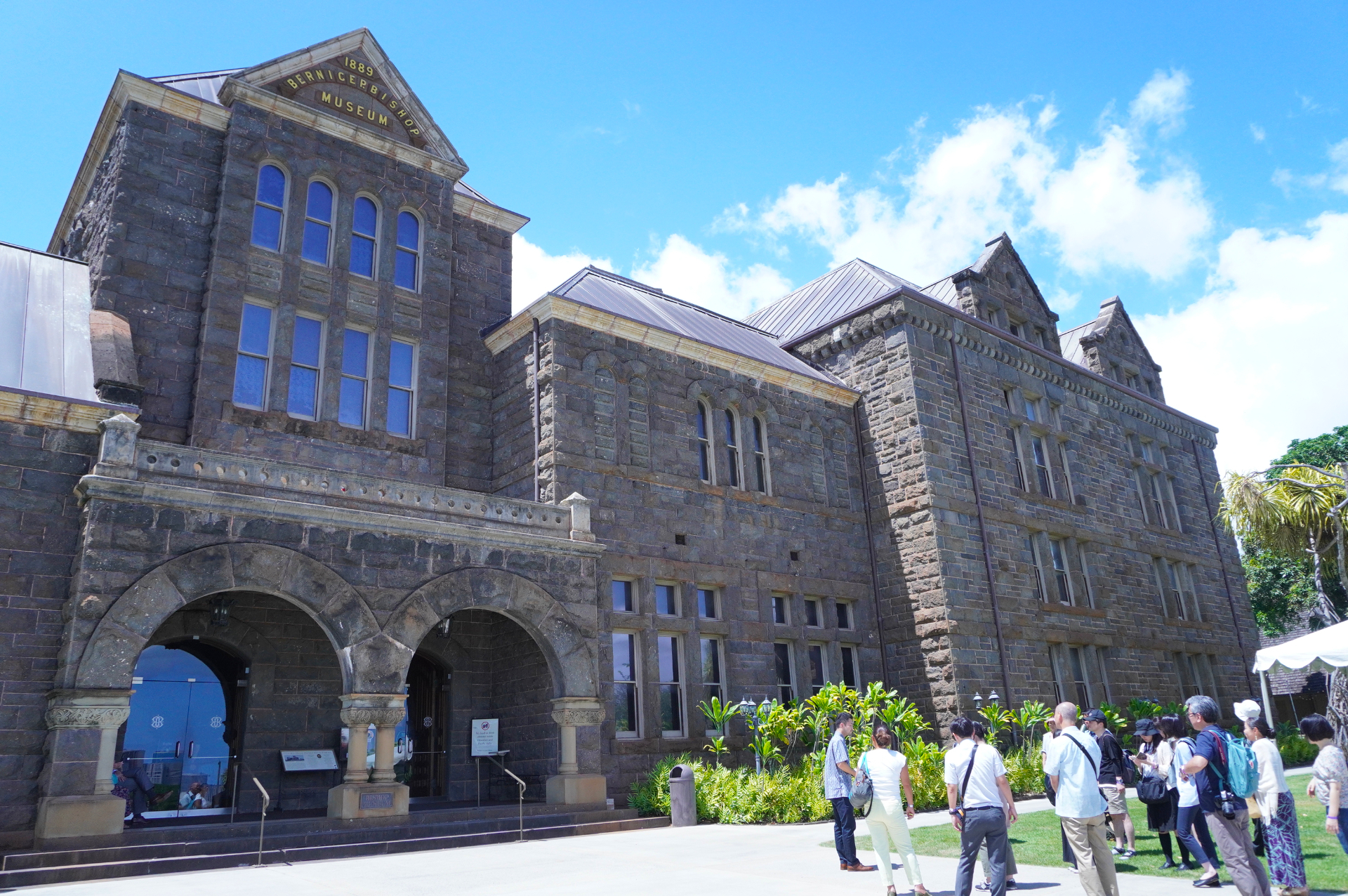 ホノルルへ戻って「ビショップミュージアム」を見学