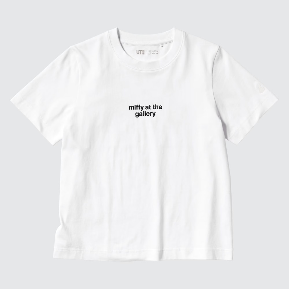 ユニクロ、大人ミッフィーTシャツ8月9日発売！ シンプルかわいい白/黒