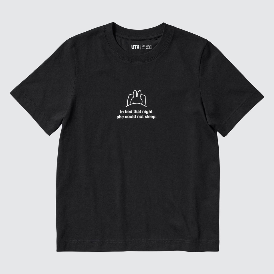 ユニクロ、大人ミッフィーTシャツ8月9日発売！ シンプルかわいい白/黒