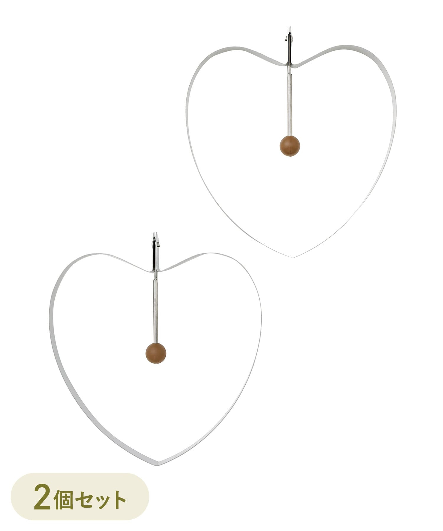 お好み焼きリングハート型2個セット（550円）