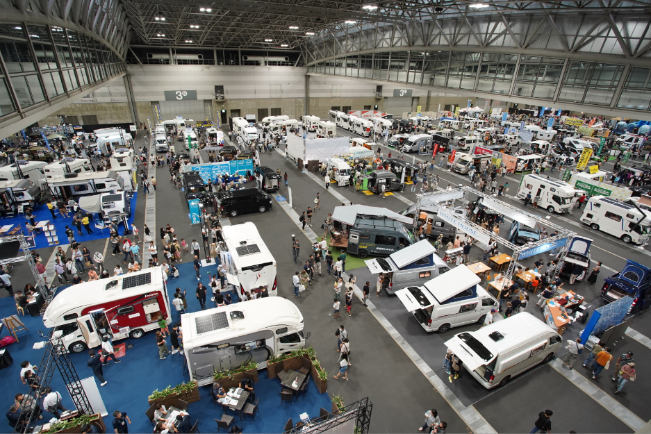 東海地区最大級の展示数（写真は過去会場）