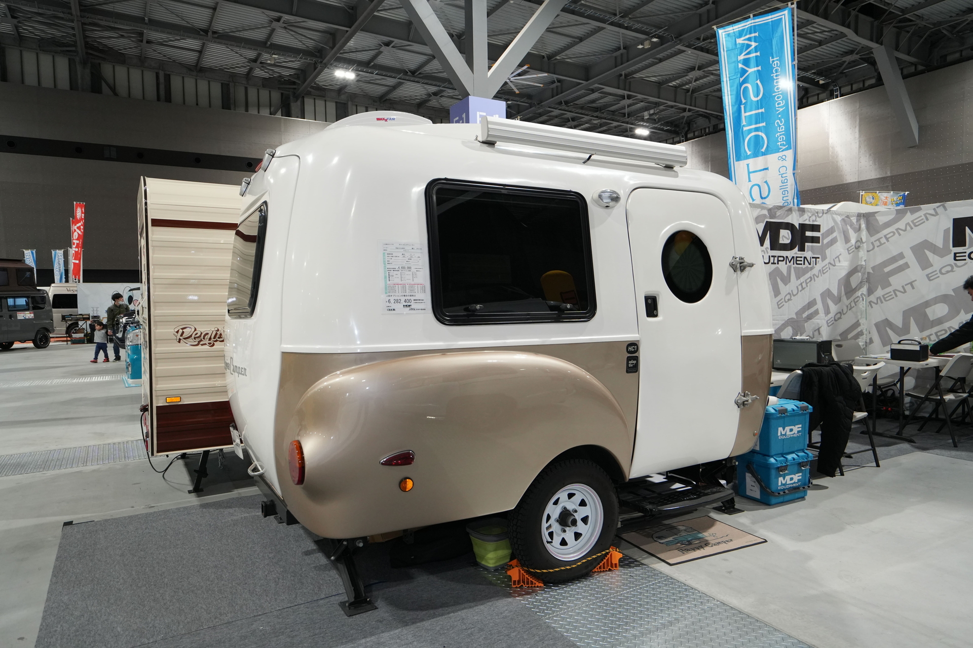 実際になかに入って見ることができる（写真は過去会場）