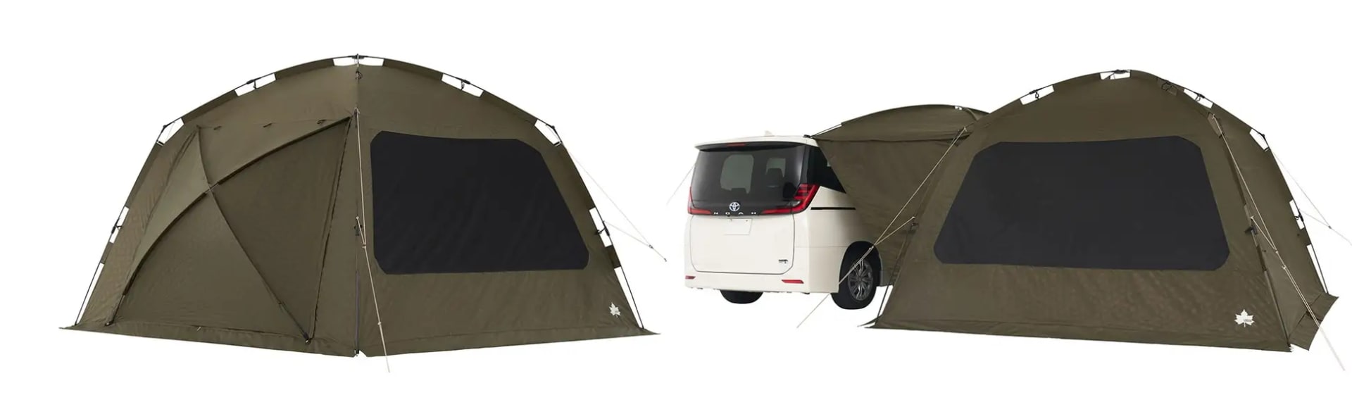 素早く組み立てられるスクリーンタープ