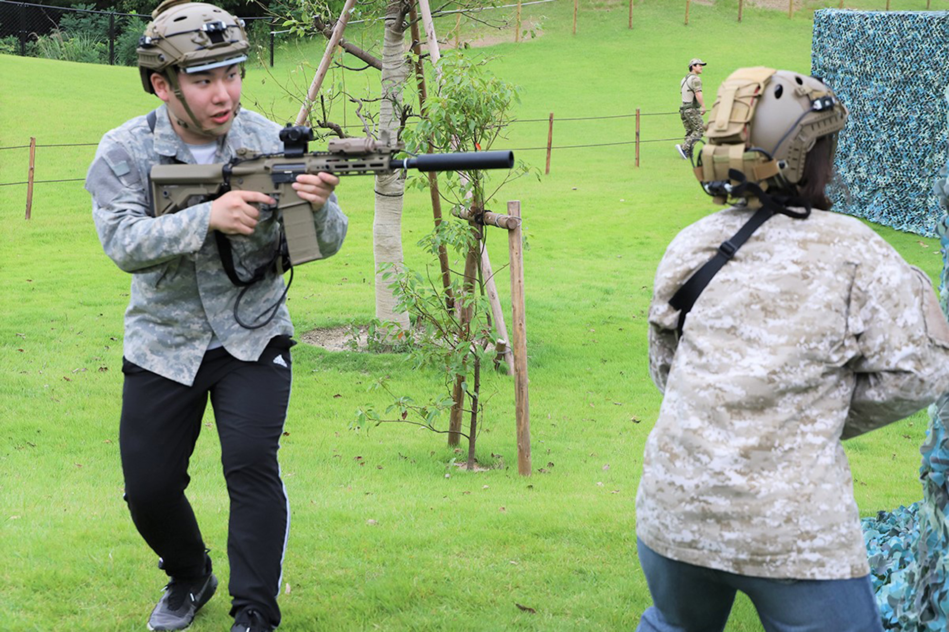 赤外線システムのサバイバルゲーム