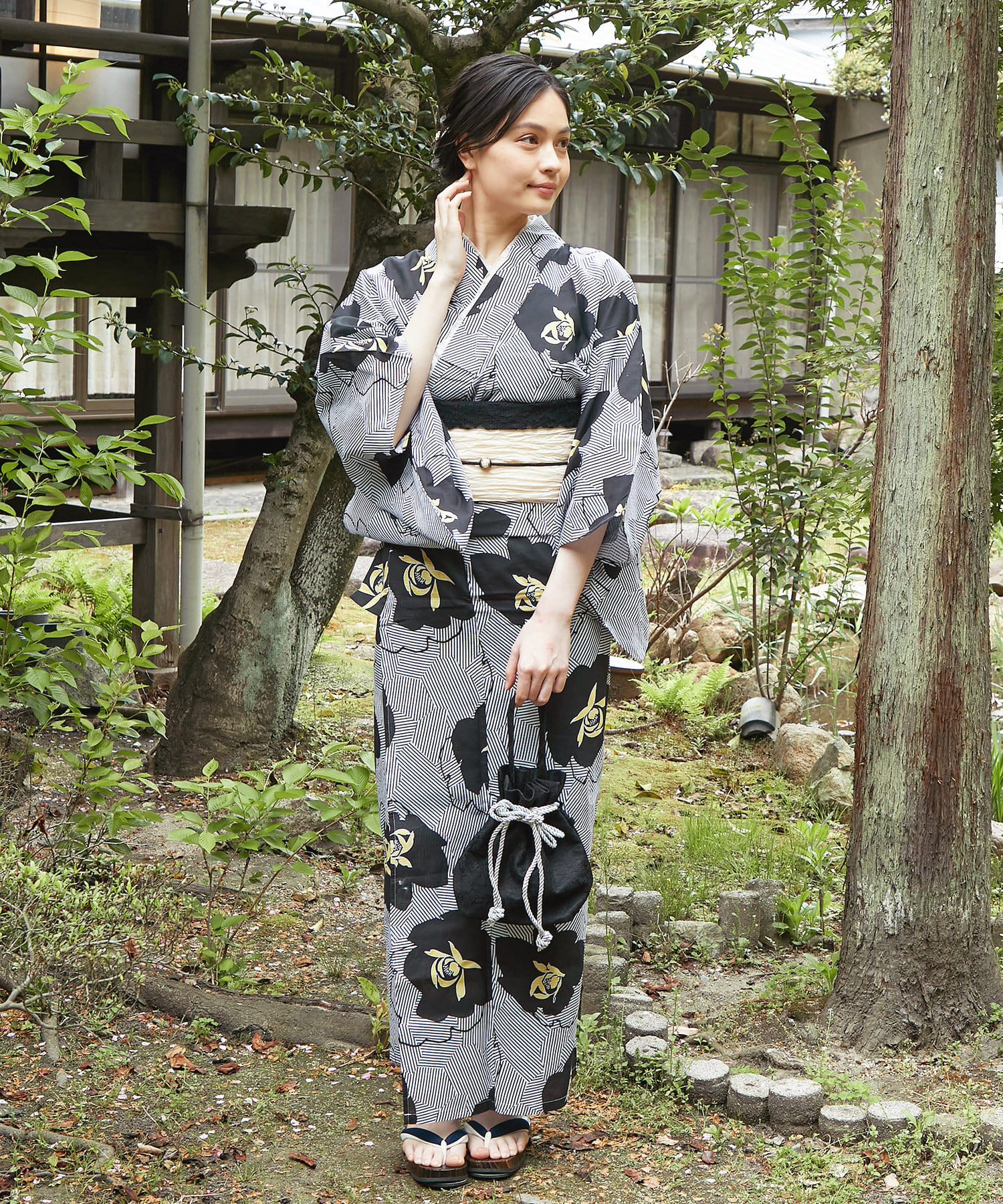 手持ちの帯と組み合わせることでボリューム感のあるリボンが作れる