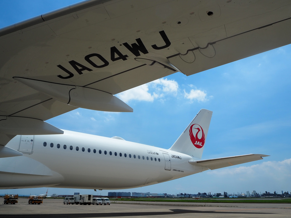 JAL A350-1000 搭乗者限定ノベルティー　　ダラス→羽田 JAL、東京/羽田〜ダラス線にエアバスA350-1000型機投入 8月23日