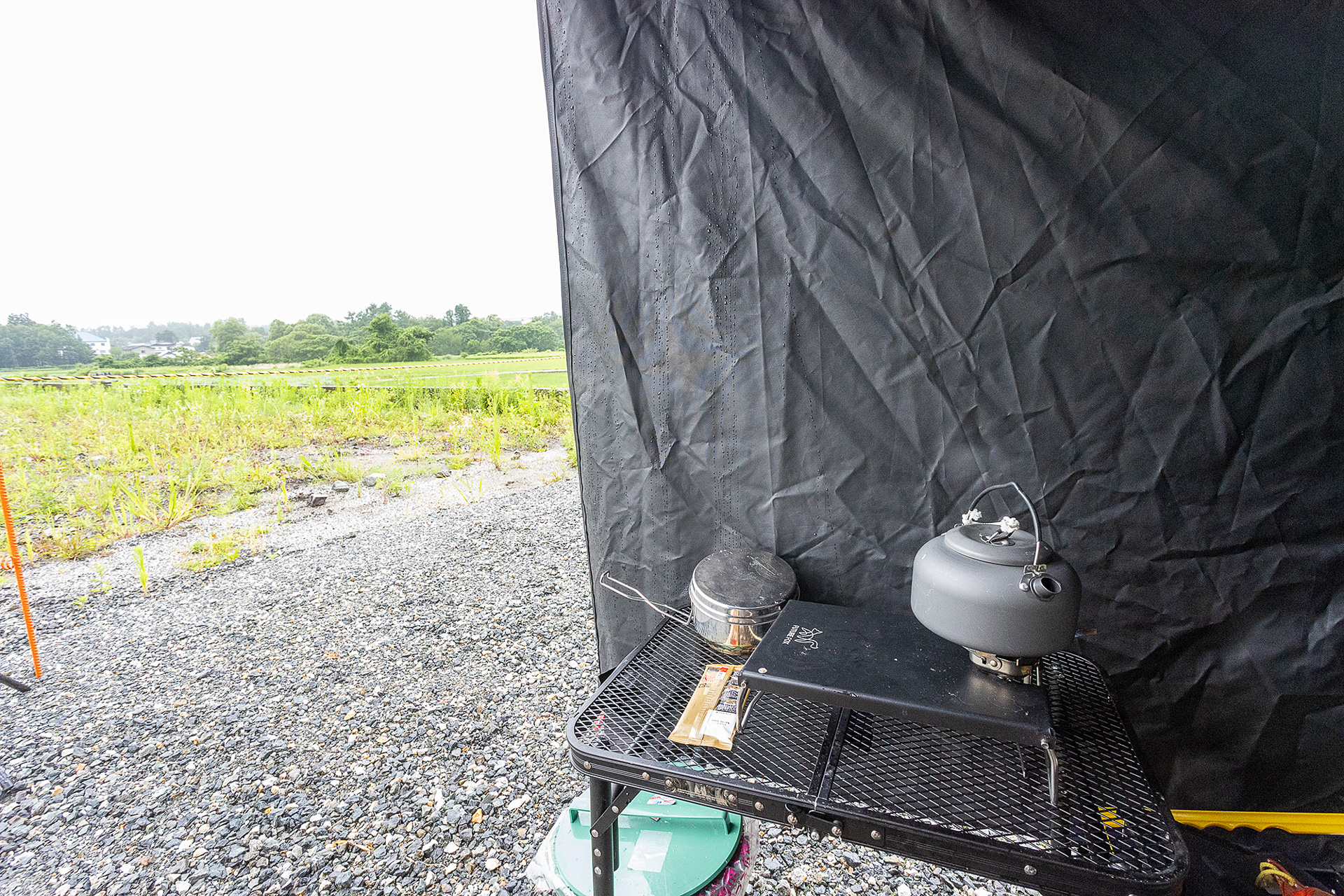 雨が降ったおかげで気温もさらに下がった。寝ているときも寒いと感じたが、連日の熱帯夜を過ごしていただけに全然困るものでなかった（笑）