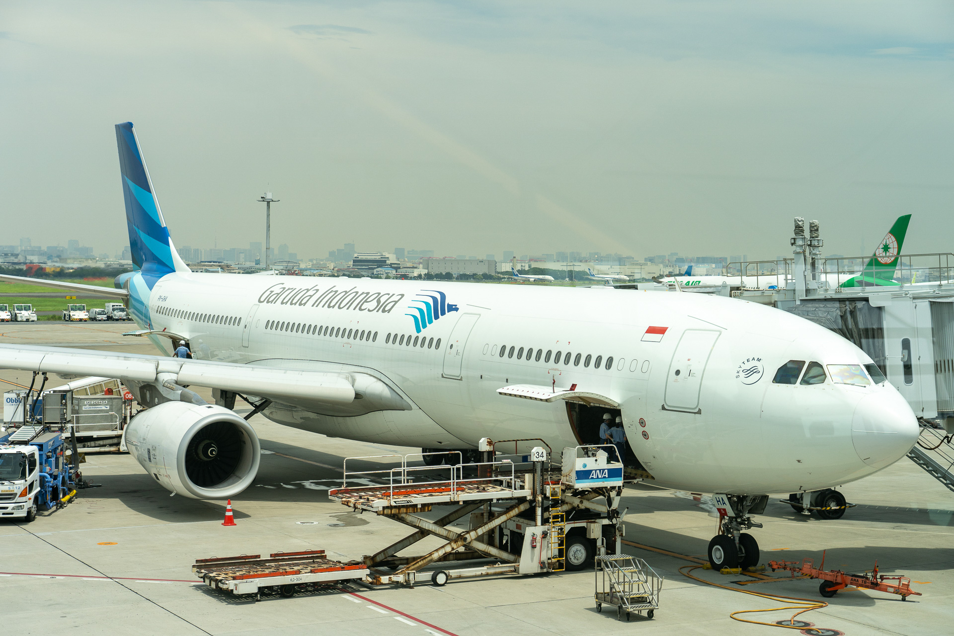 インドネシアのナショナル・フラッグキャリア「ガルーダ・インドネシア航空」はスカイチームメンバー