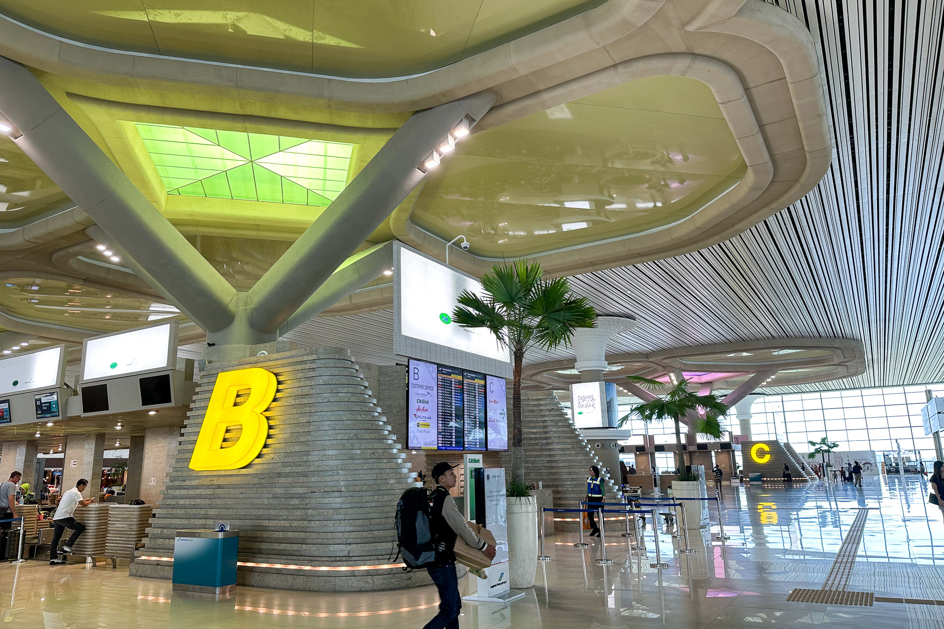 こちらは3階国内線出発エリア