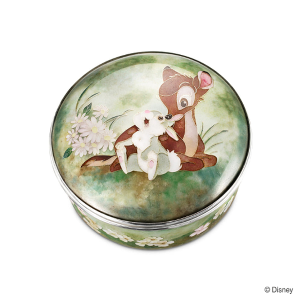 まさに宝箱！ ケイウノから七宝で贅沢に仕上げたディズニー柄