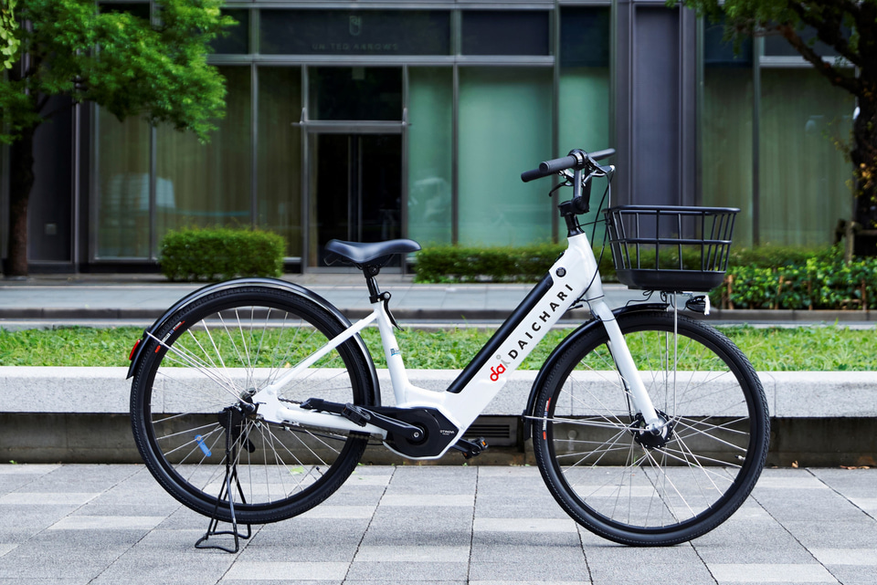 JTBの小豆島エリア開発事業第1弾、シェアサイクル「ダイチャリ」専用