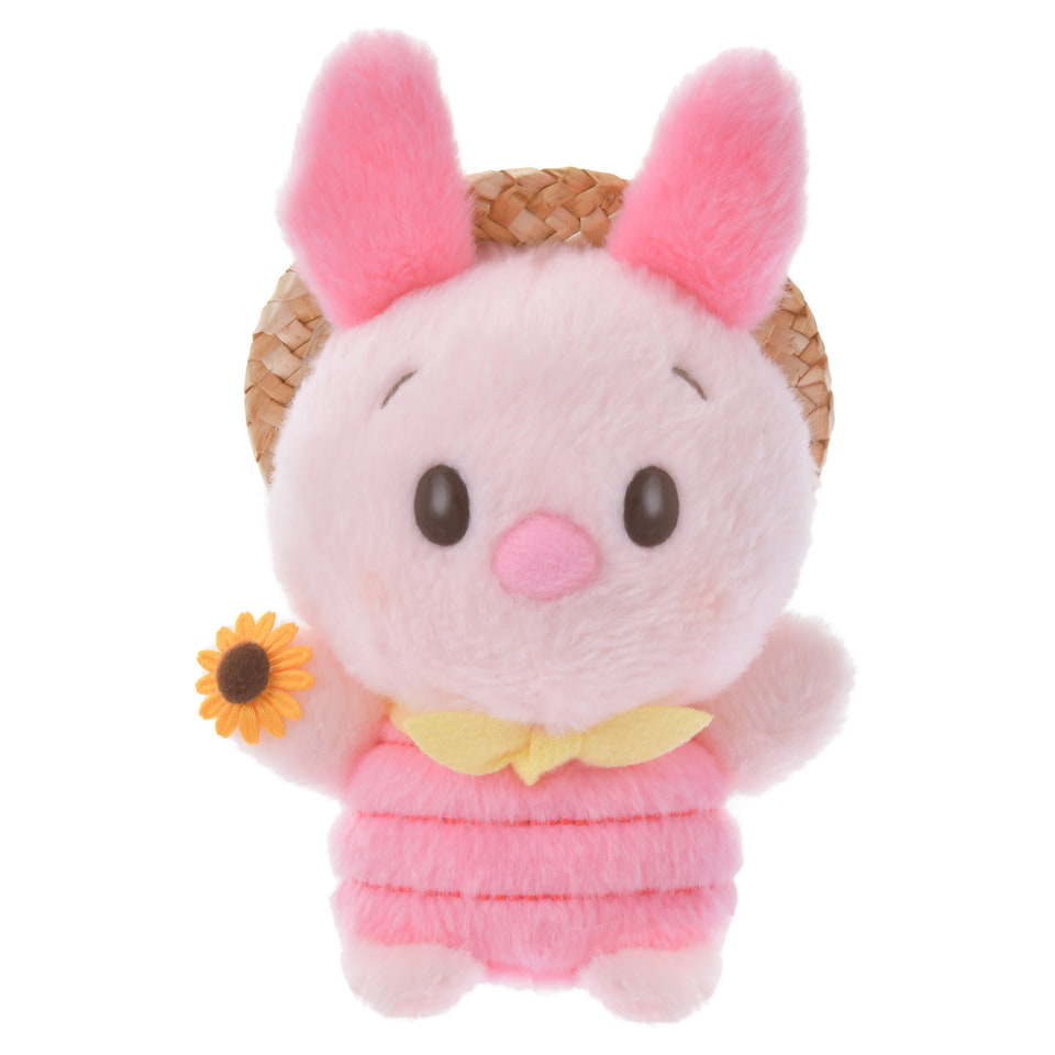ディズニーストアのうるぽちゃちゃんに麦わら姿のプーさんたちが