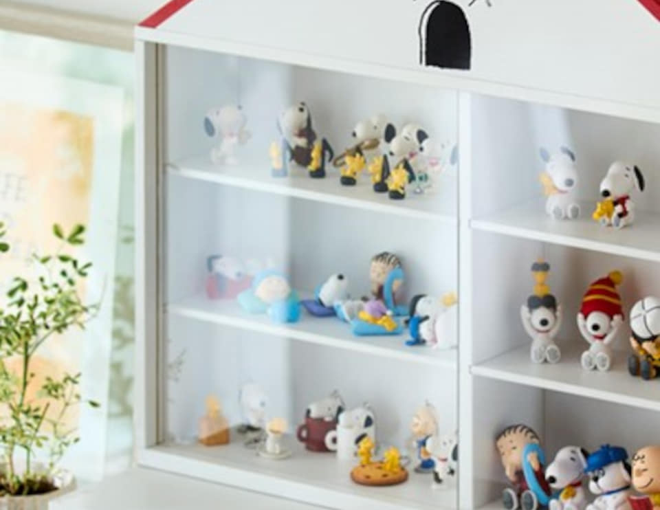 スヌーピーファンと共同開発したアイデア商品、8月9日発売。収納ラック