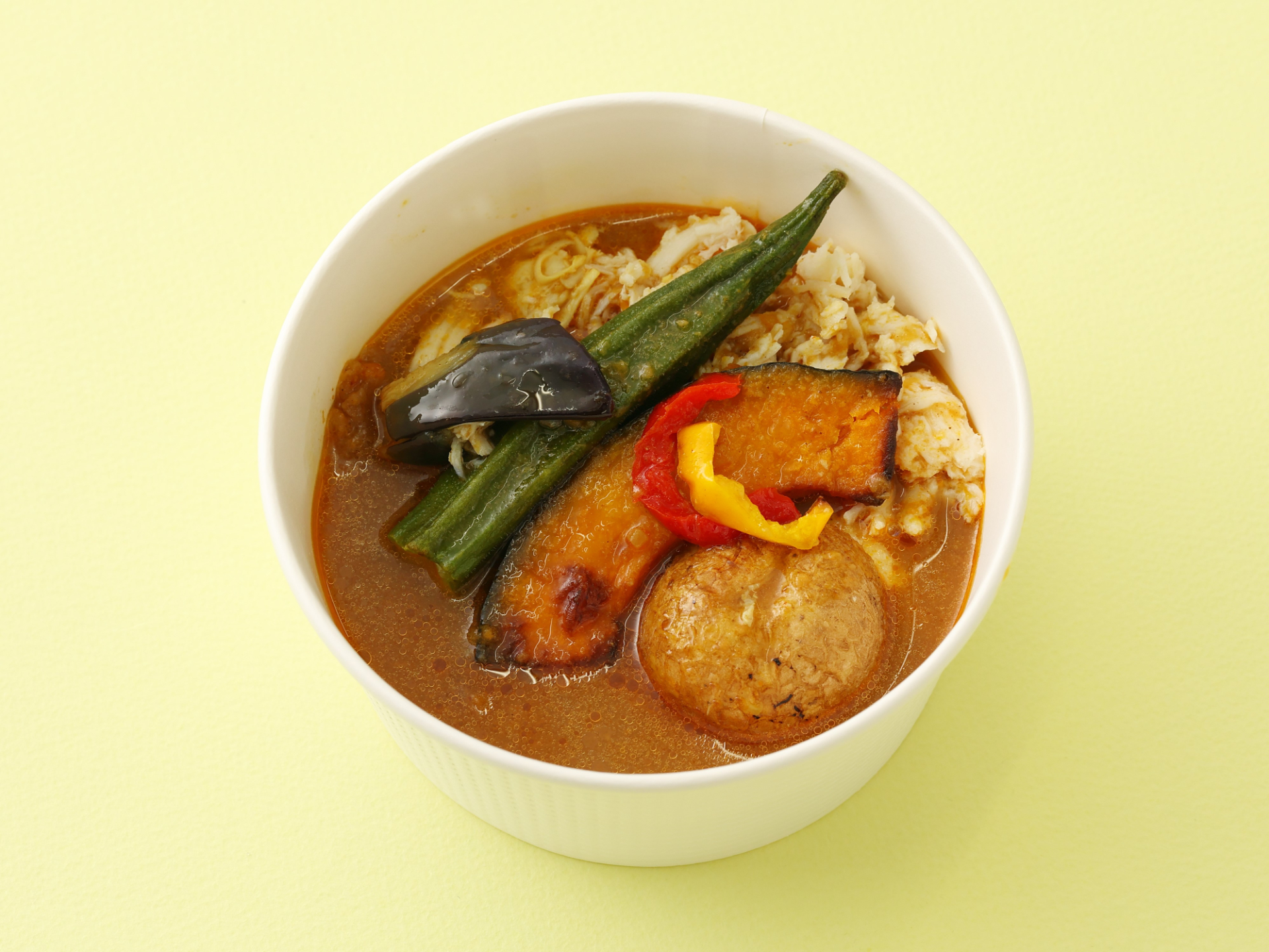 新メニュー「夏野菜のだしスープカレー」（1折698円）