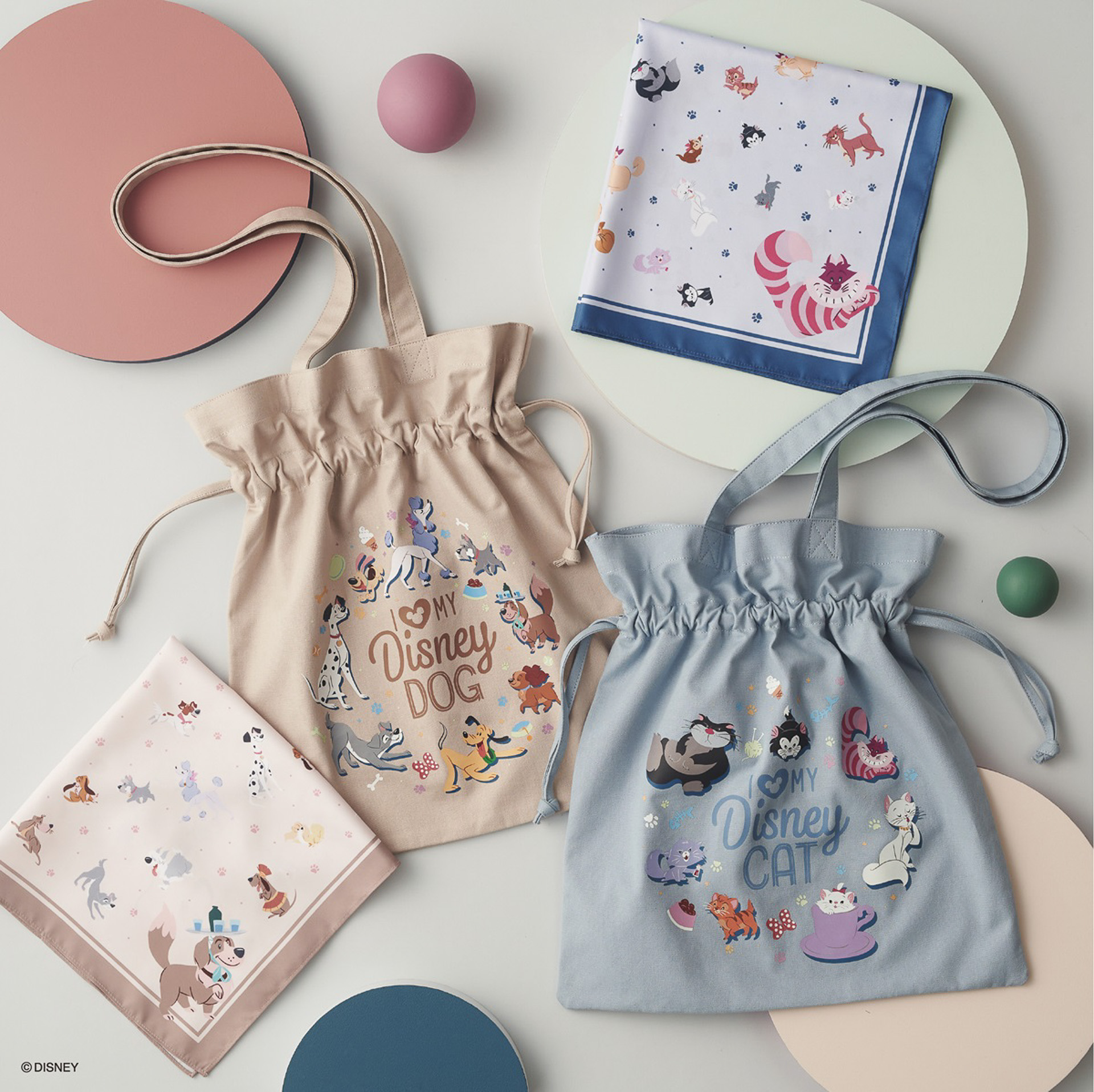 ルシファーやレディら犬猫キャラが主役の「Disney CATS＆DOGS COLLECTION」