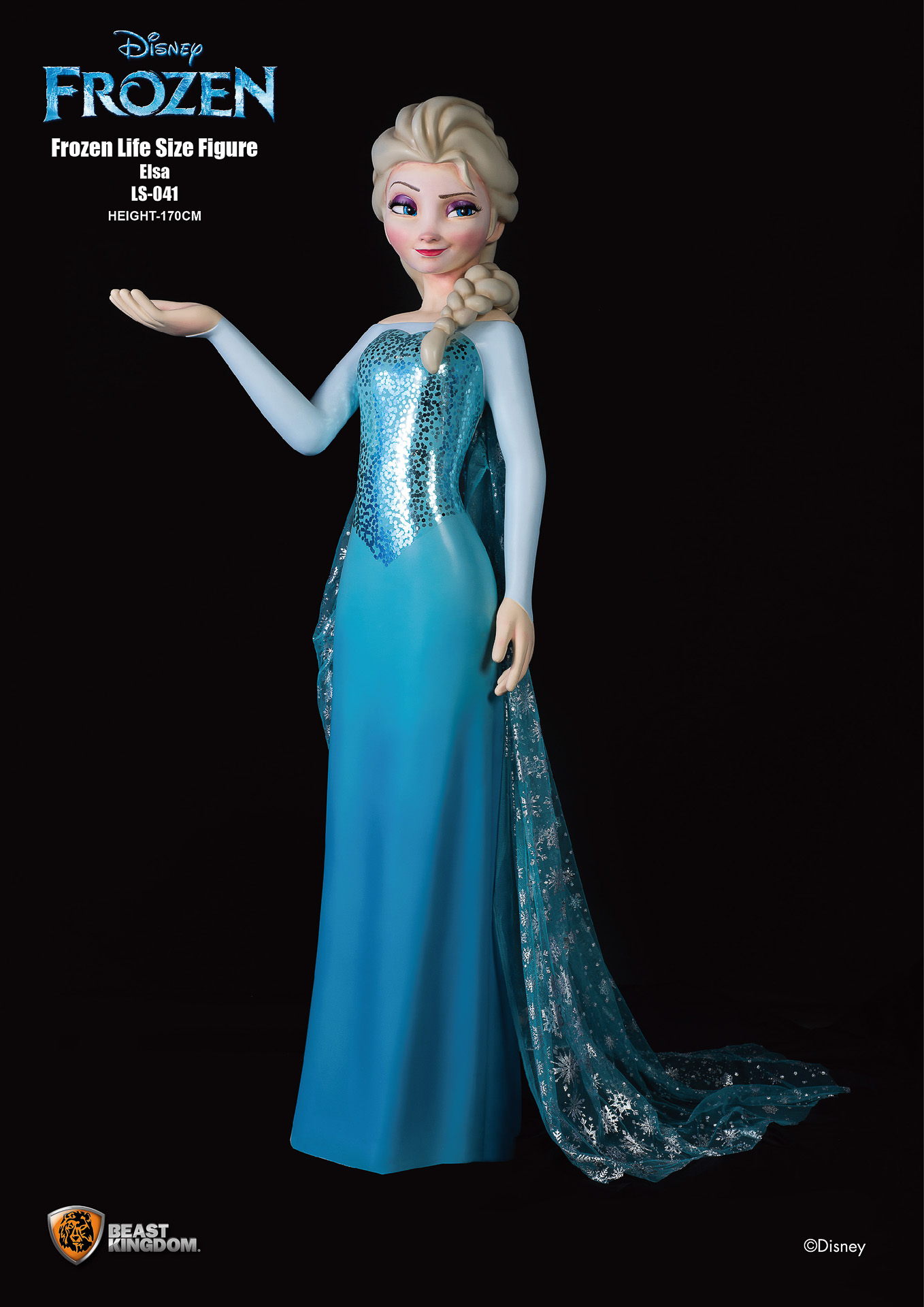 「＜ビースト・キングダム＞『アナと雪の女王』エルサ」（180万円）