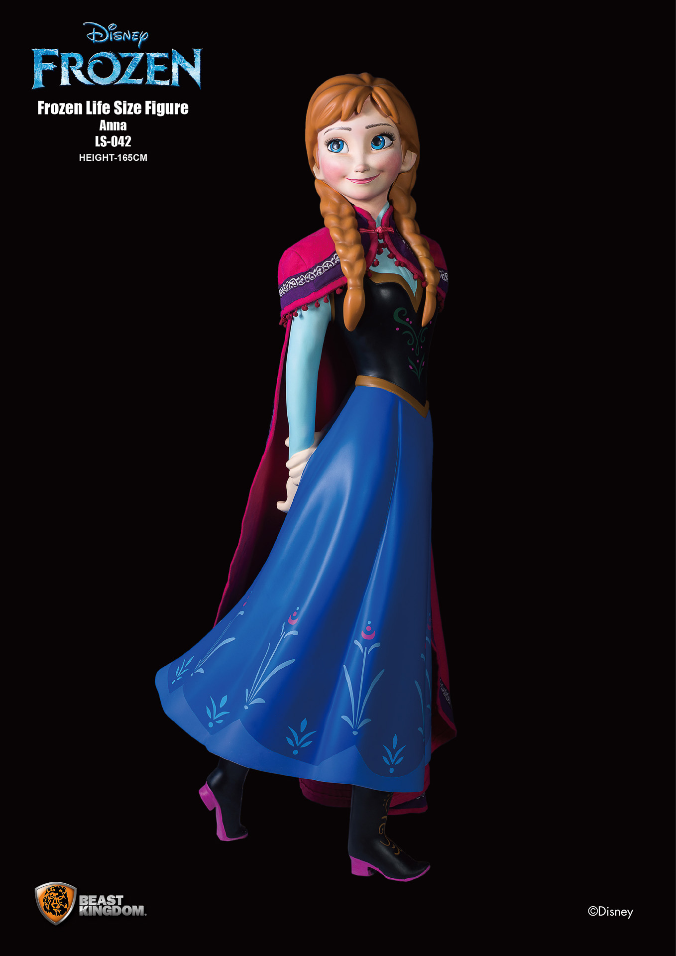 「＜ビースト・キングダム＞『アナと雪の女王』アナ」（180万円）