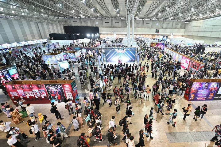 「初音ミク マジカルミライ 2023」企画展の様子