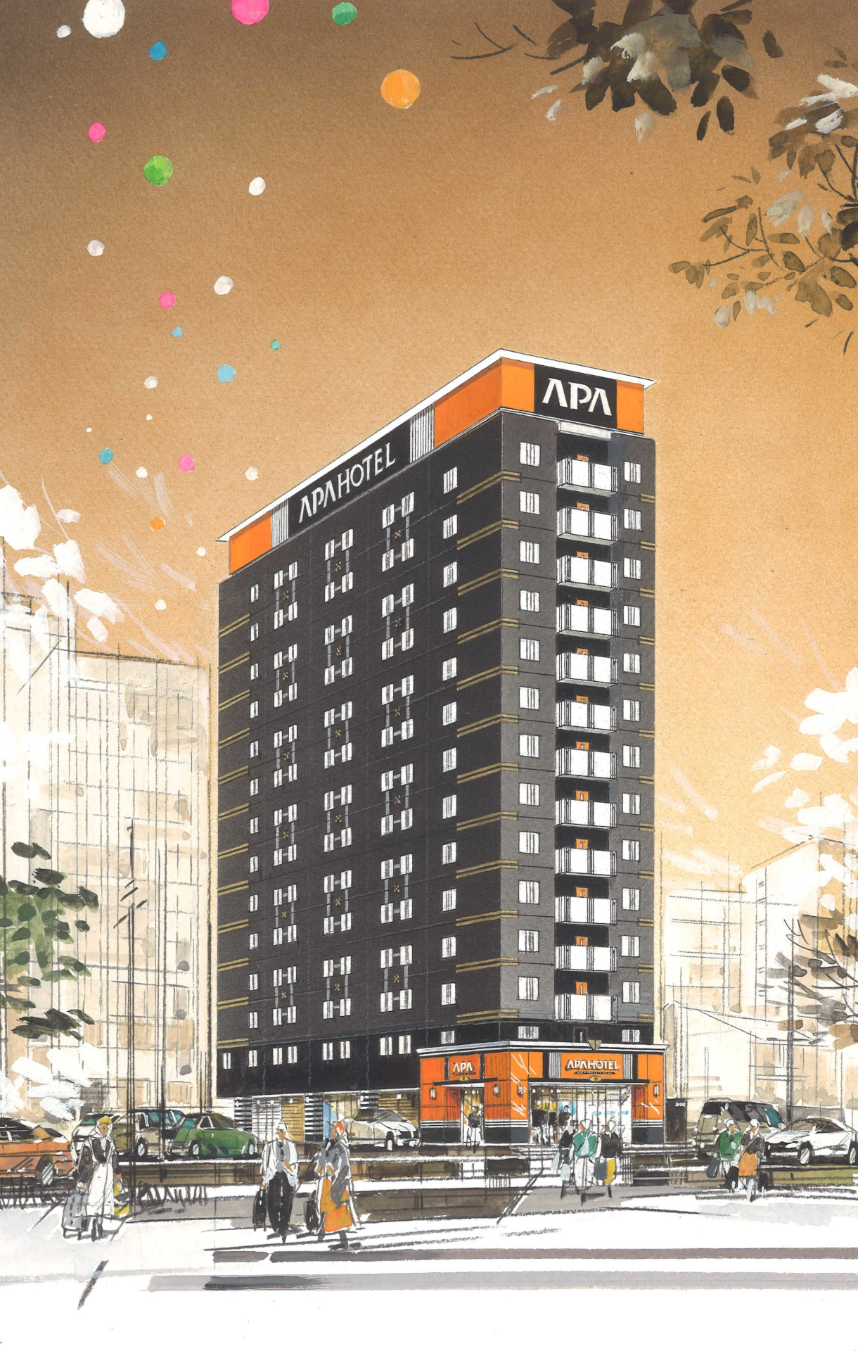 アパホテル〈札幌大通駅前西〉2025年12月リニューアル