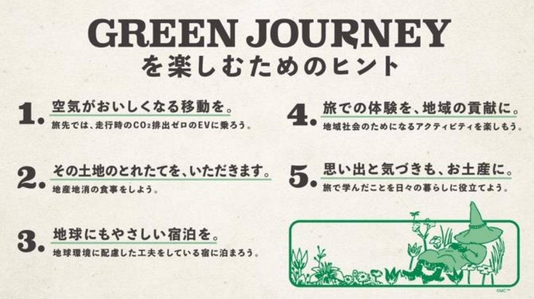「GREEN JOURNEY」が打ち出すテーマ