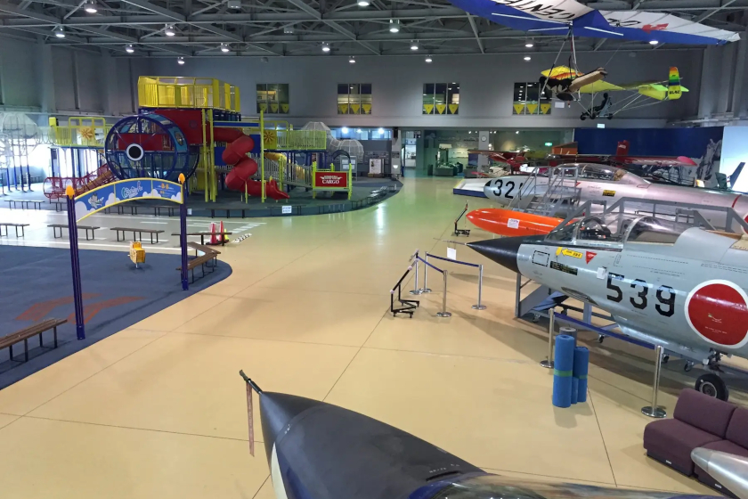 ながやまからクルマで約20分の「石川県立航空プラザ」