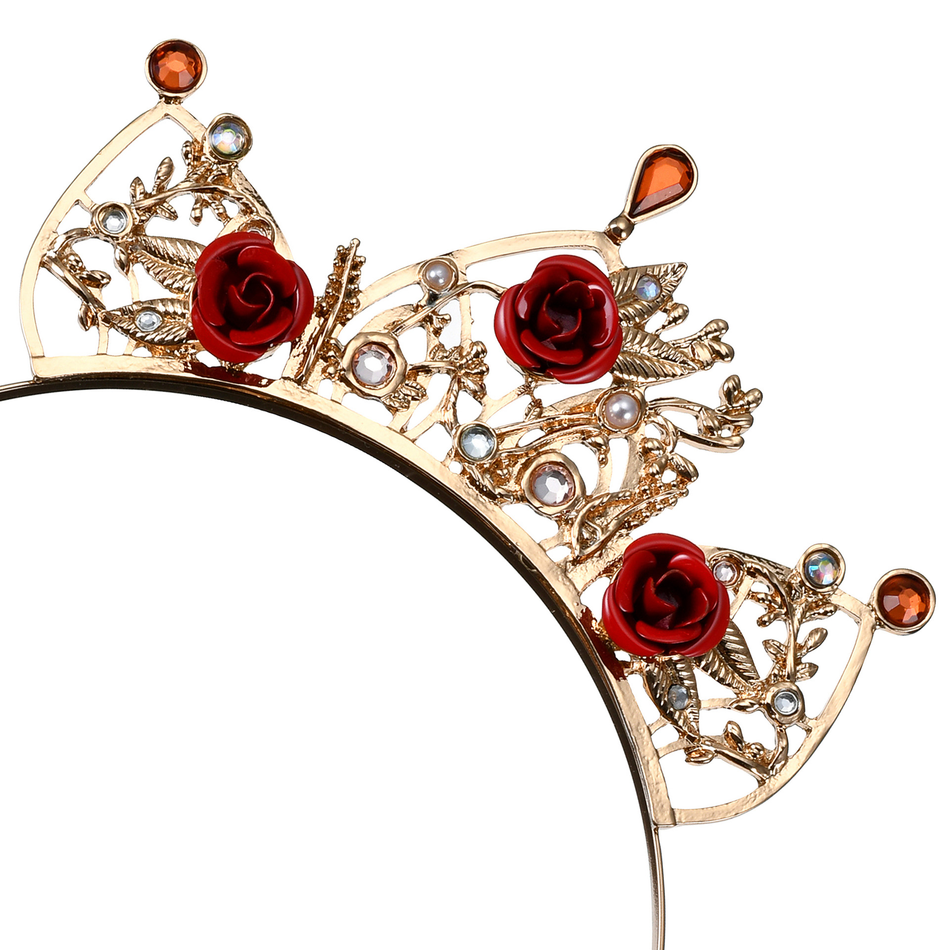 「キッズ用カチューシャ＜『美女と野獣』＞」（1900円）