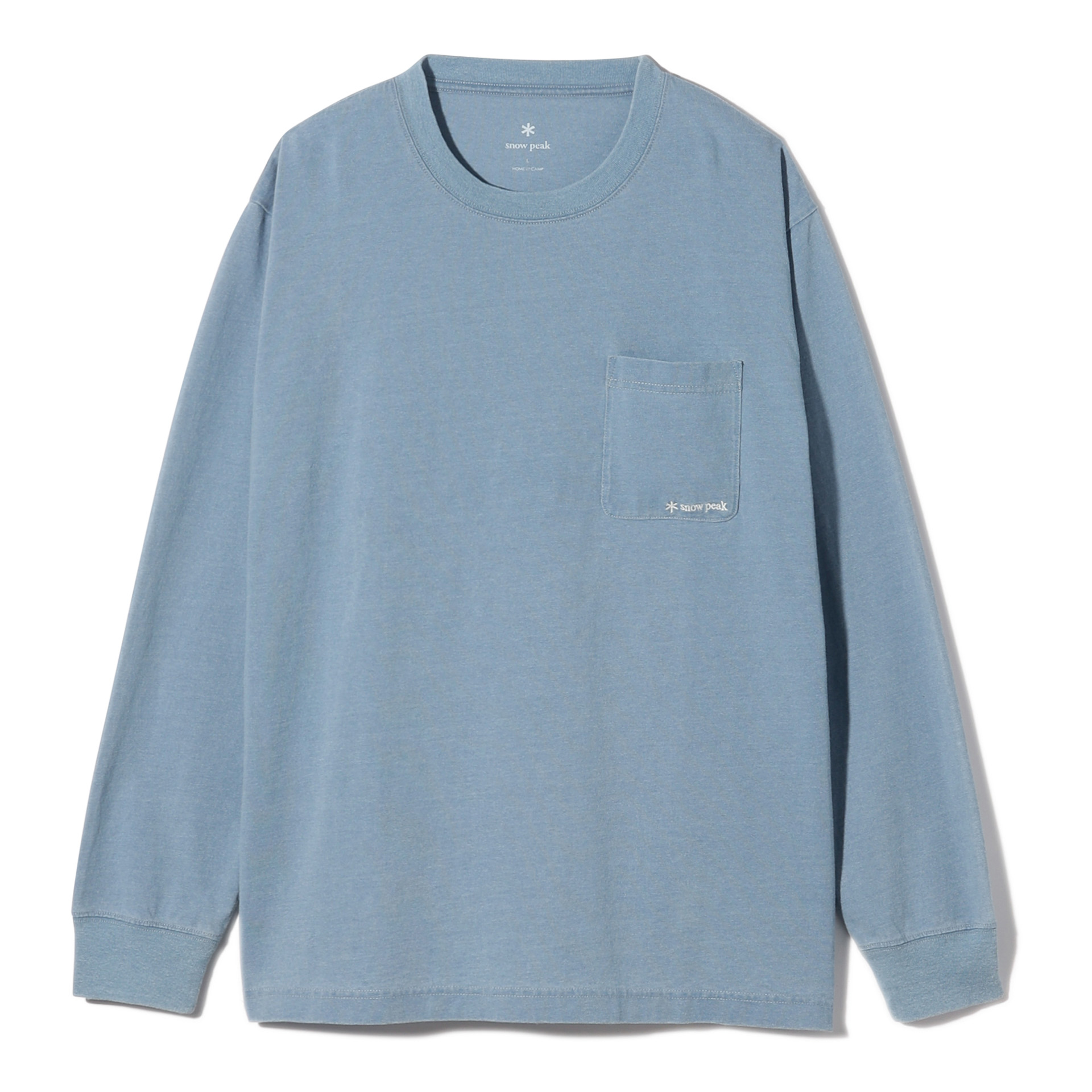 「SP Indigo Dyed Pocket Long Sleeve T-Shir」（Paleindigo）（7040円）