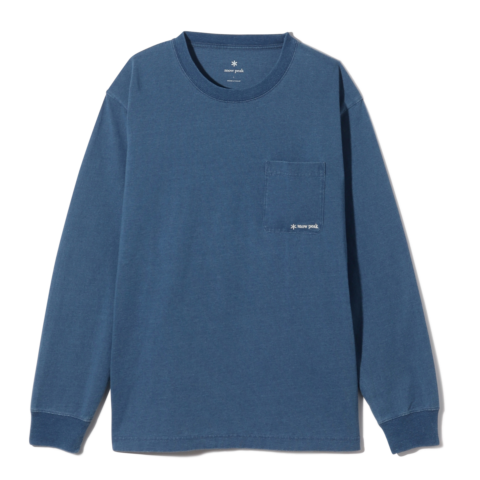「SP Indigo Dyed Pocket Long Sleeve T-Shir」（Indigo）（7040円）