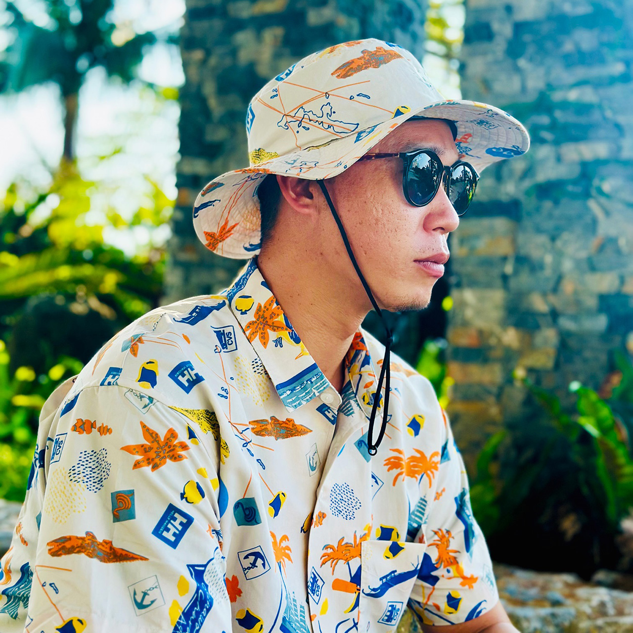 沖縄美ら海水族館オリジナル商品としてバスクシャツ/ハット発売