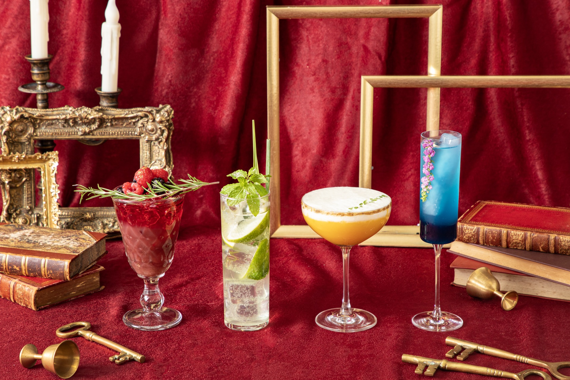 ホグワーツの4寮をイメージしたノンアルコールカクテル