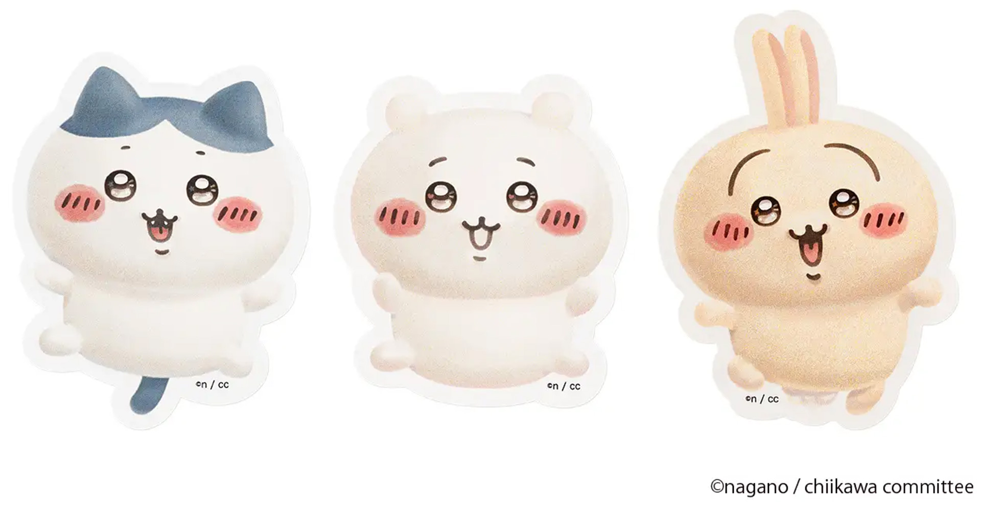 8個入パッケージに入っているオリジナルステッカー