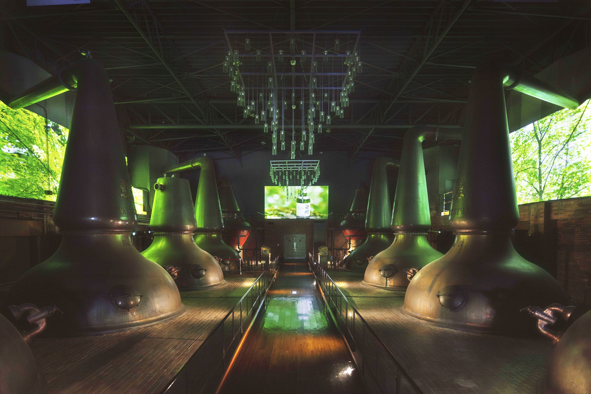 ものづくり棟 旧蒸溜釜エリア