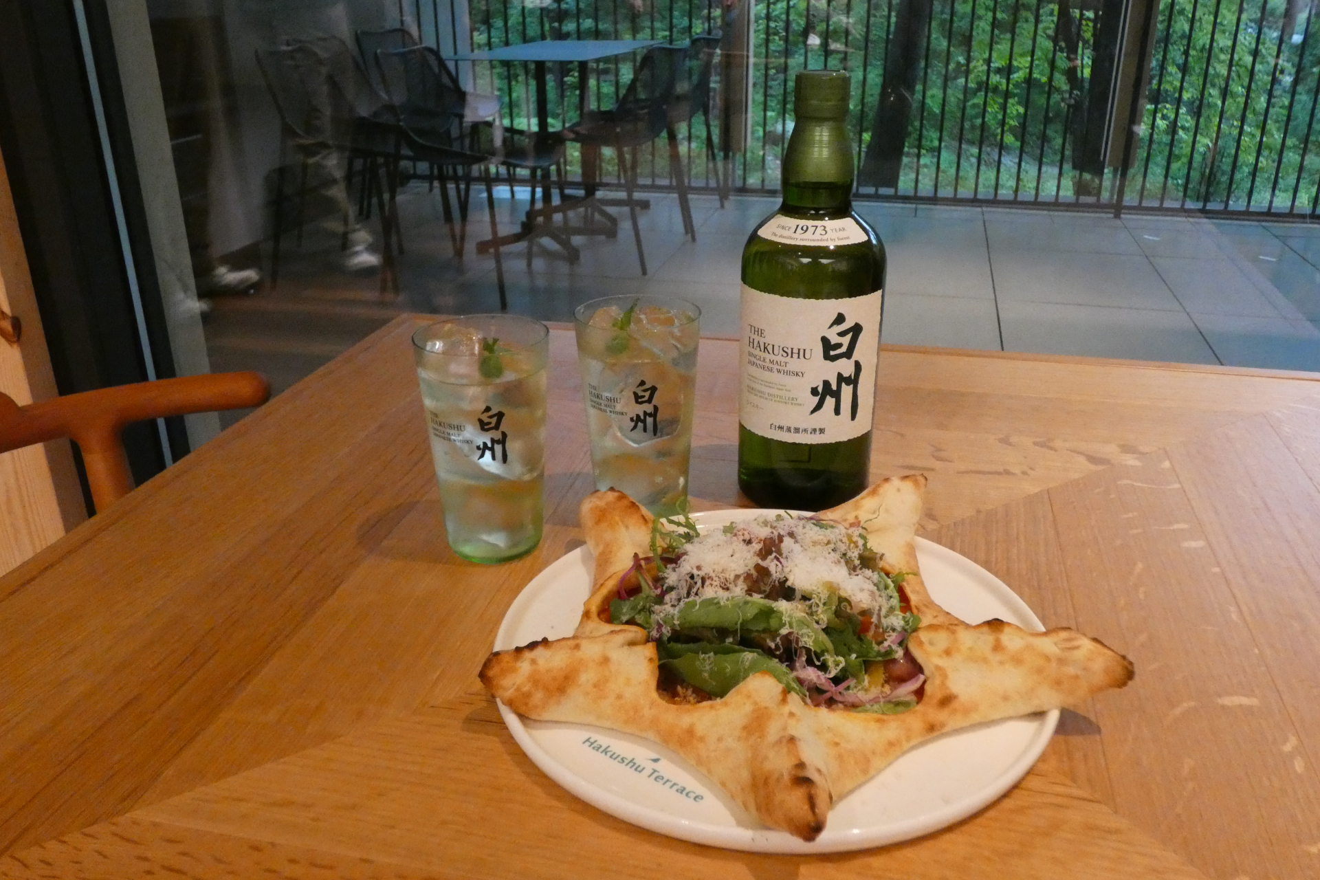 星の形をした「白州フォレストピザ」